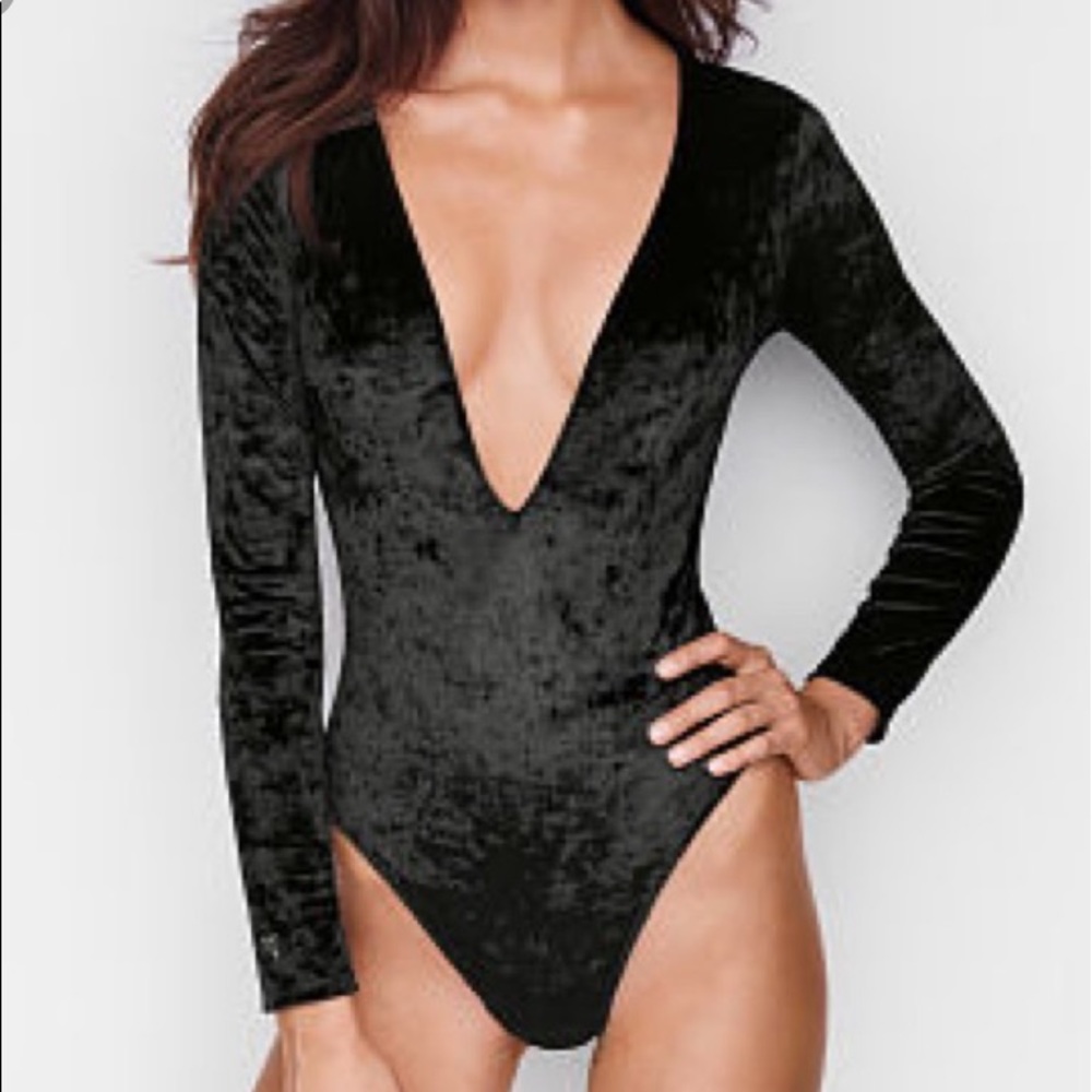 VS || Crushed Velvet Bodysuit